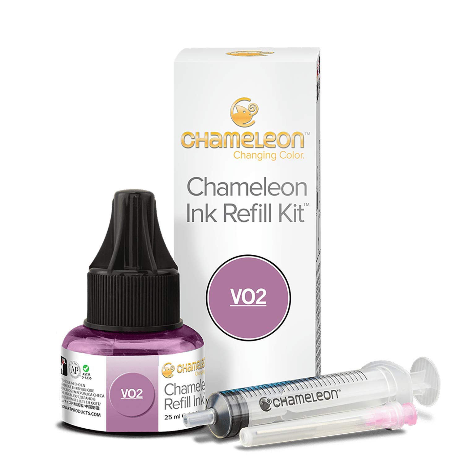 Chameleon Art Products Ink Refill Mauve Vo2 Complete Refill Kit