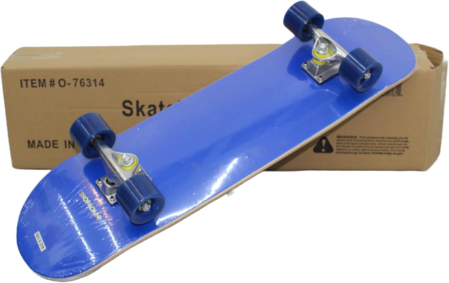 Complete Full Size Maple Skateboard w Premium Wheels & Matching Grip Tape