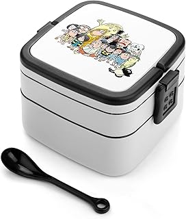 Sponsored Ad - GeGeGe no Kitaro Bento Box, 2-Tier, Antibacterial, Bento Box, Large Capacity, Fluffy, Bento Box, Includes S...