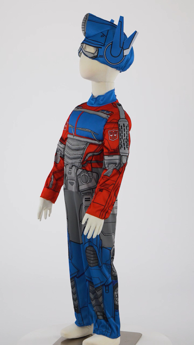 Disfraz infantil de Optimus Prime con musculosidad acolchada miniatura 6
