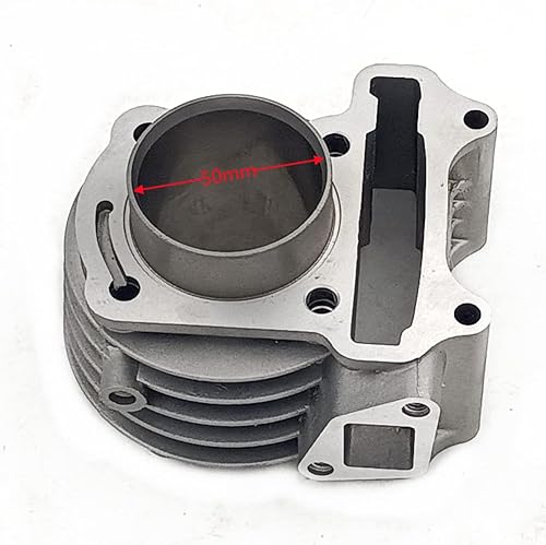 Miniatura 3 de ZTDZZH 1.969 in Bore Cilindro Kit para GY6 50cc a 100cc Motor con 2.520 in Válvulas Scooter Taotao Kazuma ATV Ciclomotor