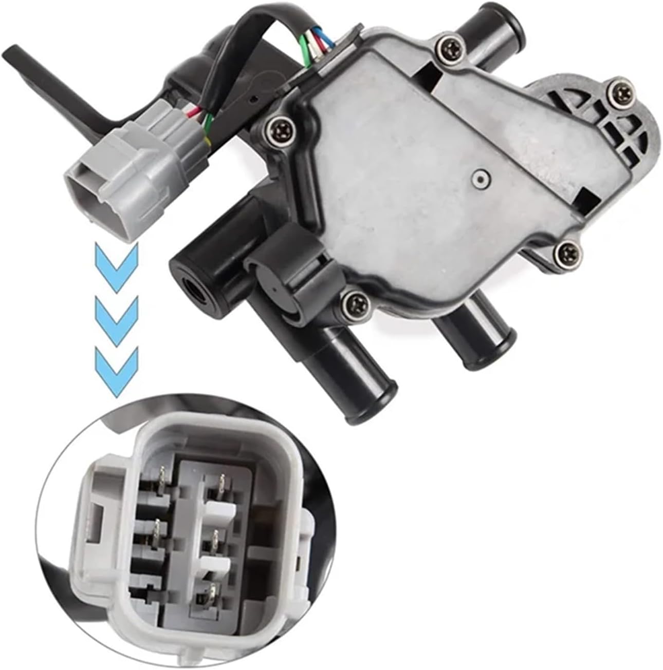 Car Engine Cooling Control Valve Replacement Parts PRIUS 1.5L 2004-2009 Heater Valve 16670-21010