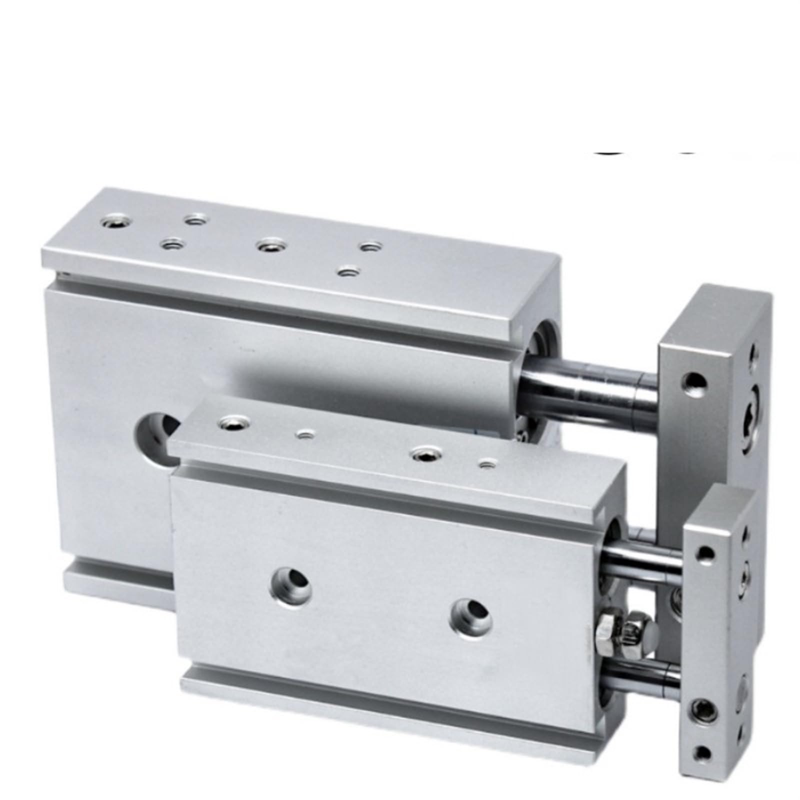 Vérin pneumatique 6mm pour stopper les déviations de trajectoire linéaire