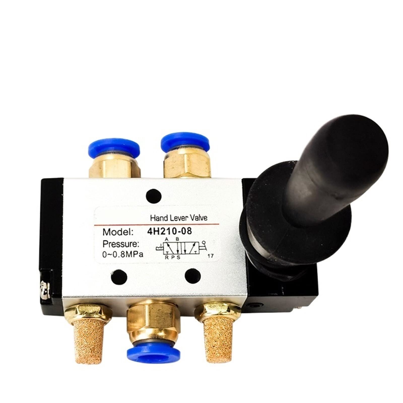 Vanne commande pneumatique 5/2 voies 4H310-10 levier distributeur manuel air