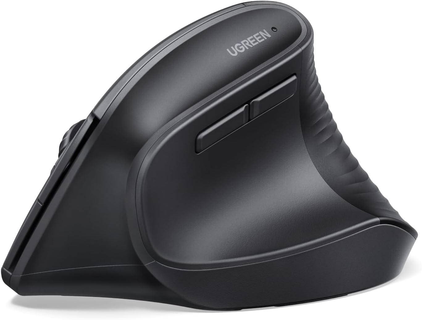 Ergonomic Wireless Mouse, Bluetooth & 2.4G Wireless, Quiet Clicks | 1000/1600/2000/4000 DPI, Up to 3 Device Connectivity, 6 Buttons, Multi-system compatibility, for Laptop, Desktop, PC