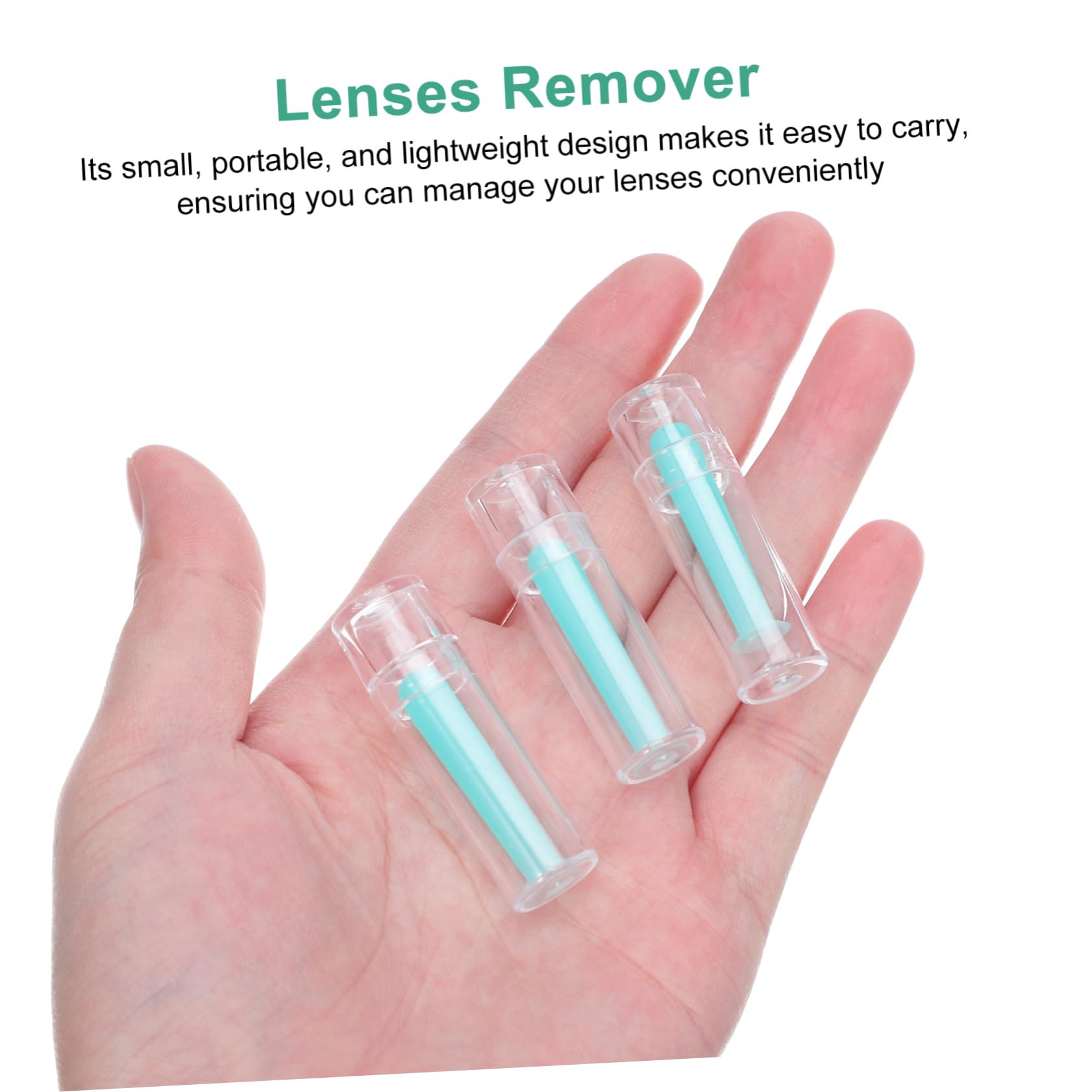 Healeved 75piezas Para Aplicar Lentes De Plunger De Para Inserción y Extracción De Lentes Para Portátil y Seguro