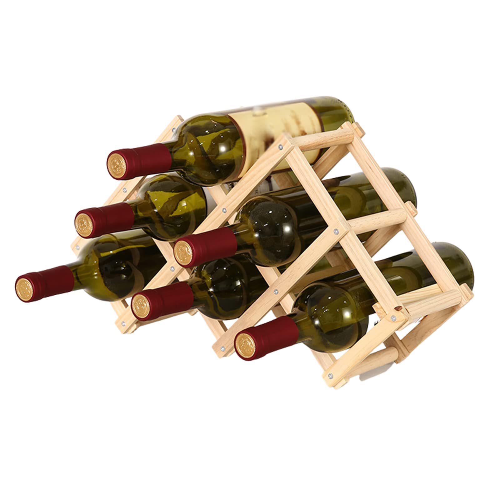 Casier à vin en bois esthétique pour sublimer votre cuisine ou votre garde-manger