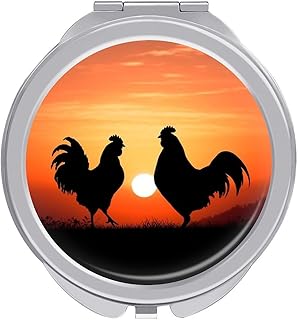 Animal Chickens Travel Makeup Mirror 1x/2x Ma...