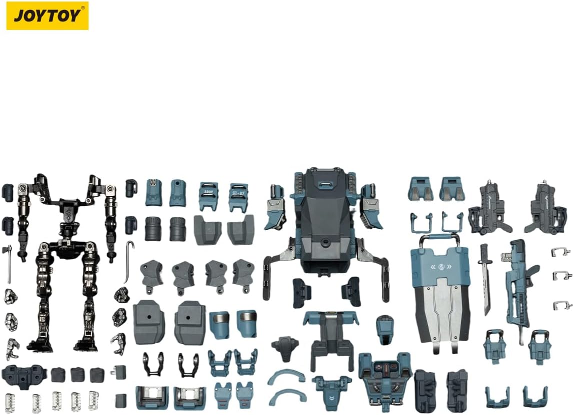 JOYTOY Action Figures APOC Series Falcon Riot Control Mech + UNSC Sniper Foster 1/25 Movable Model Collectible Figurine Ages 15+
