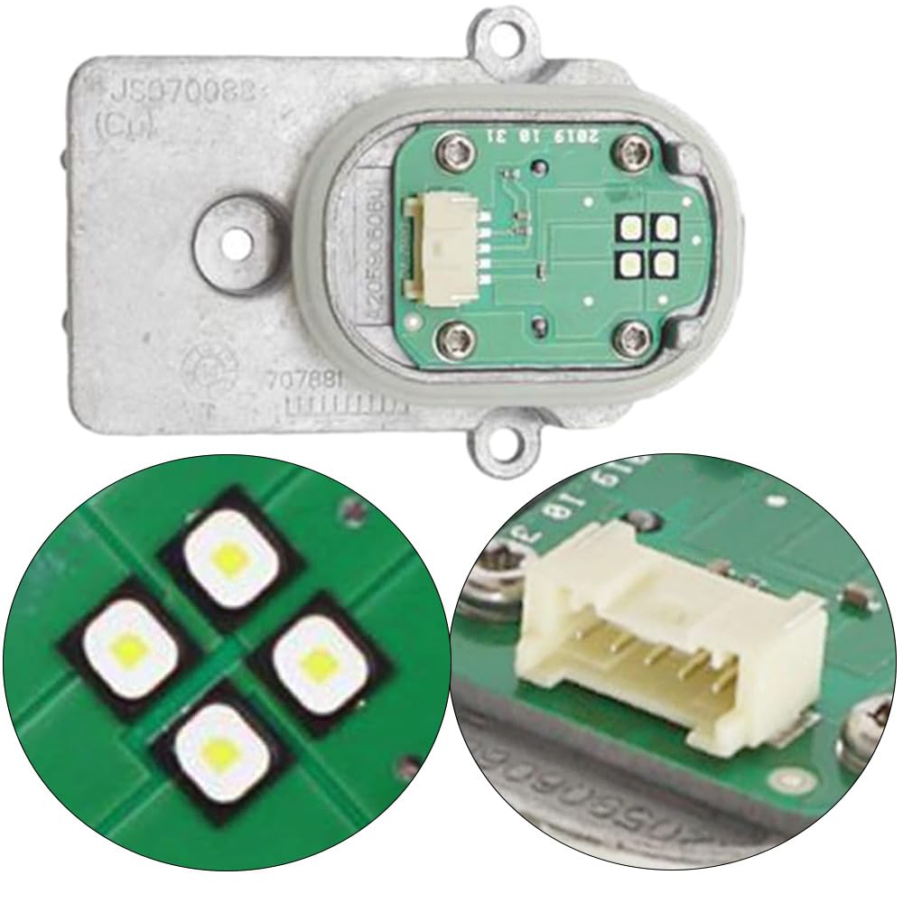 Riloer Modulo driver fari Modulo unità di controllo luci diurne compatibile con Mercedes-Benz W205 Classe C 2015-2016 A2059060601 1305715284