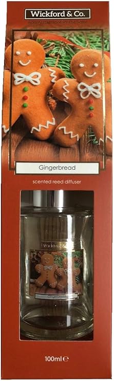 Wickford & Co. Scented Reed Diffuser Room Fragrance 100ml - Gingerbread ...