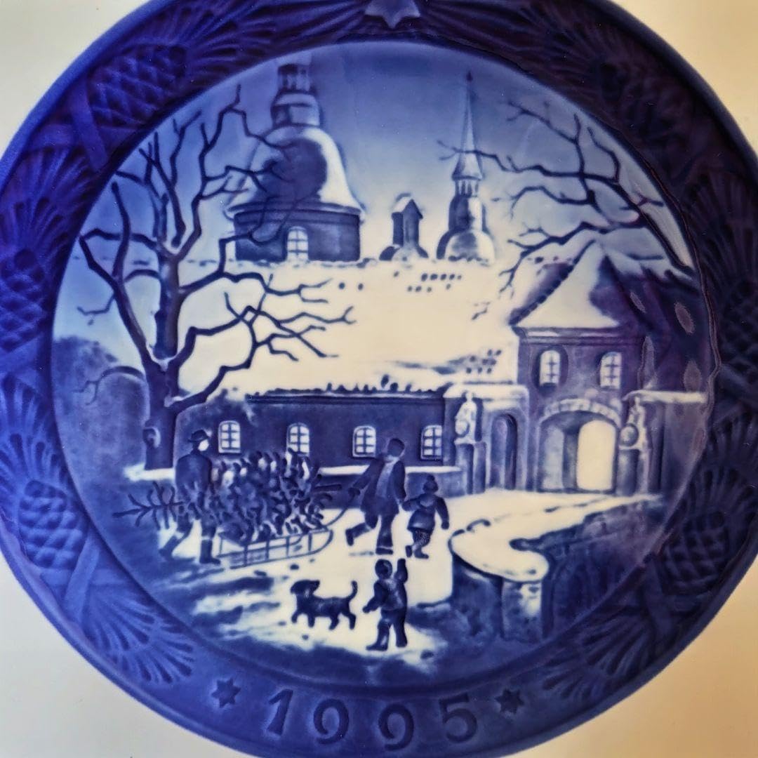 Amazon.co.jp: 1995年 ロイヤルコペンハーゲン イヤープレート