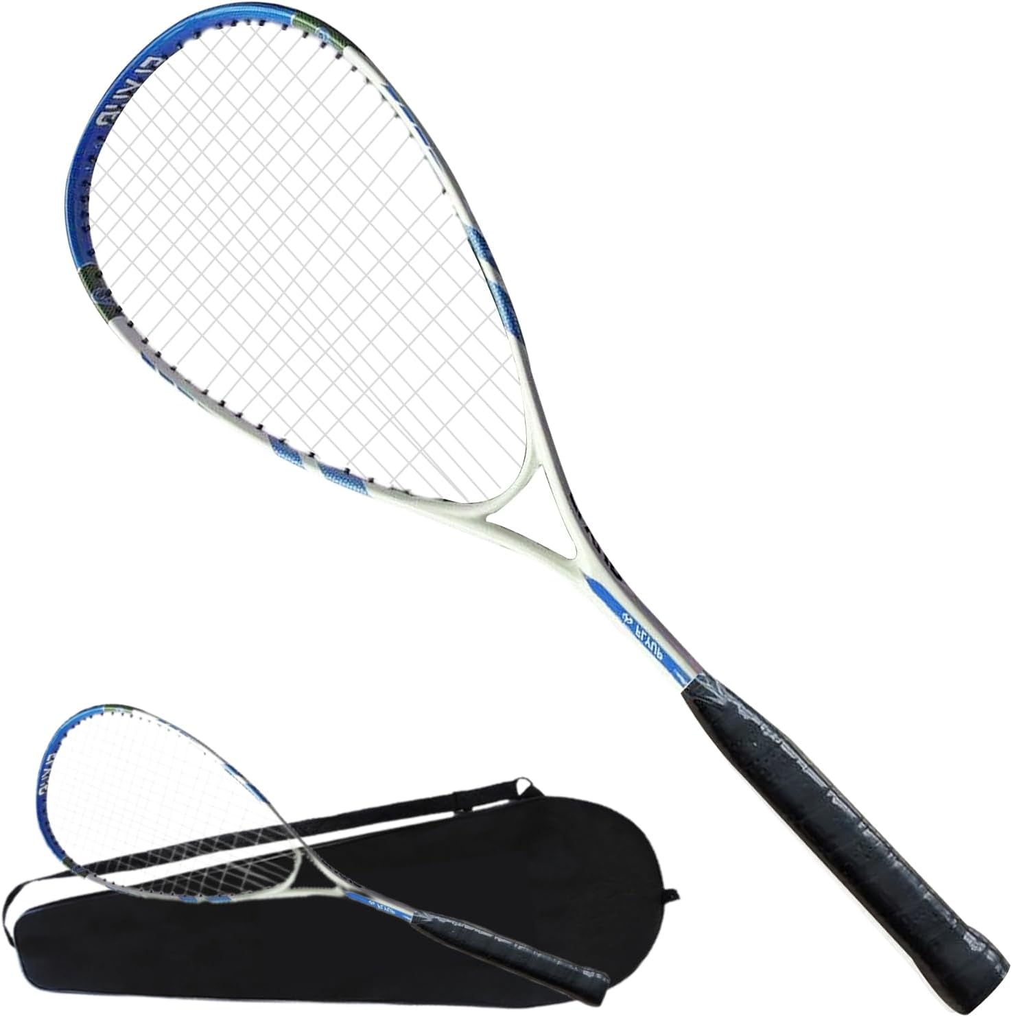 DAYONG Squash Racket, Lightweight Aluminium Alloy Squash Racquet, Adult Shock-absorbing Squash Racket with Carry Bag for Beginners, Squash Training.