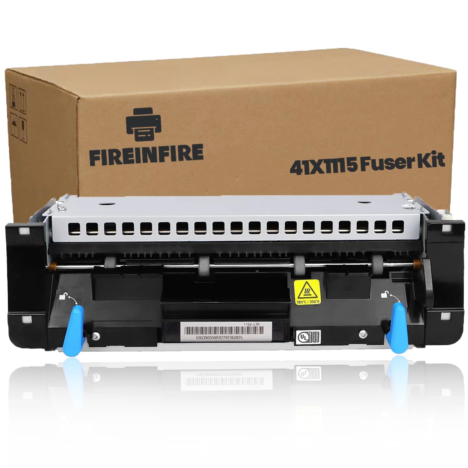 41X1115 Fuser Unit, OEM Standard 41X1115 Fuser Kit, Compatible with Lex-Mark MS821 / MS822/MS823/MS825/ MS826/MX721/MX722/MX822/MX826/B2865/M5255/M5270/XM5365/XM7370 Fuser Unit, 110V 225K Pages Yield