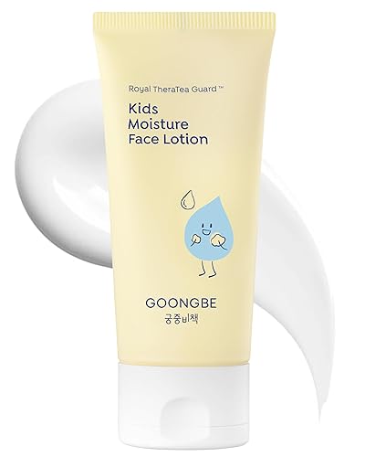 GOONGBE Loción facial hidratante para niños, hidratante facial diario coreano para niños, loción hidratante refrescante tipo crema hidratante de 8