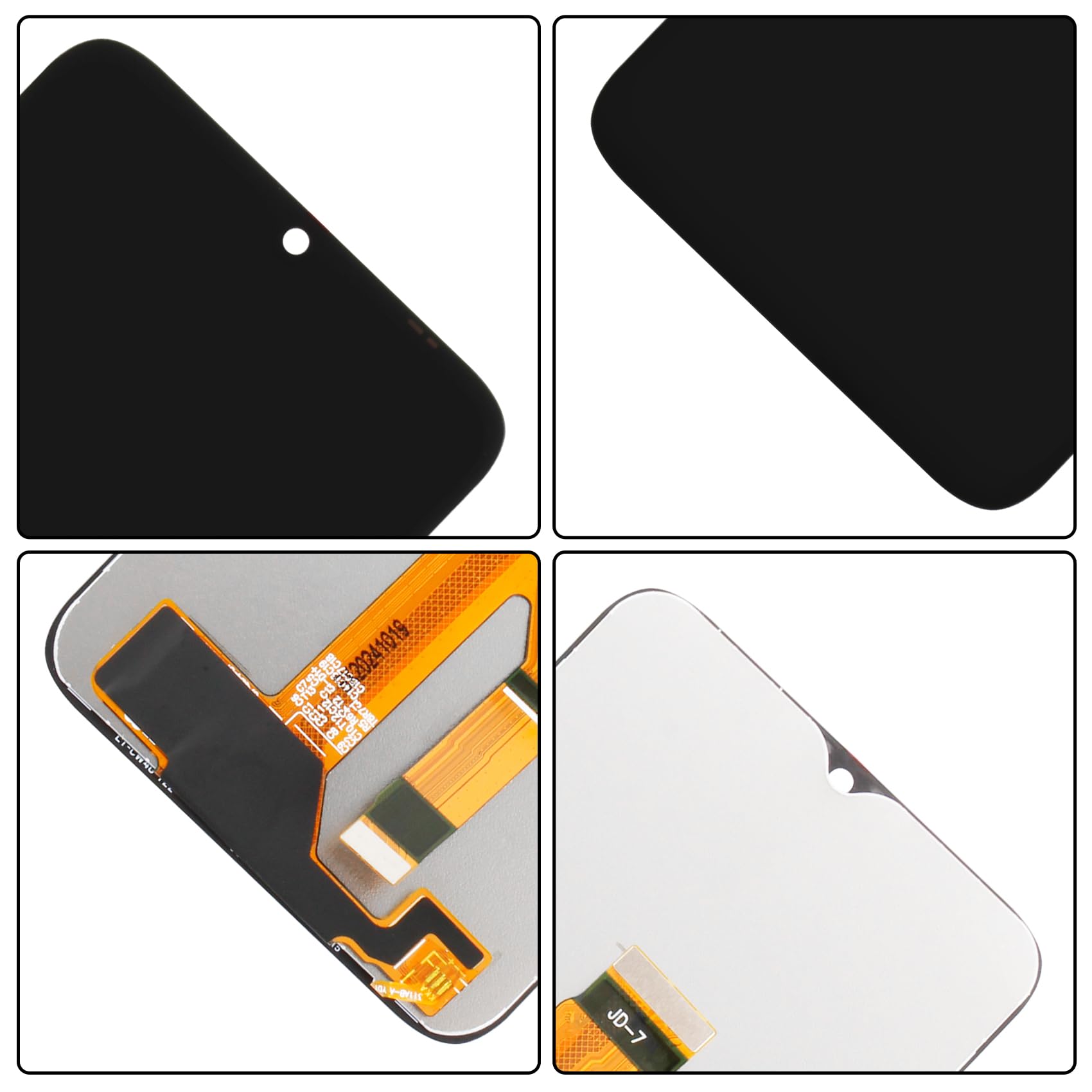 Schermo LCD per Huawei Honor X6b Display LCD Touch Screen Interno Digitalizzatore Assembly per Honor X6b JDY-LX1 JDY-LX2 Sostituzione dello Schermo con Strumenti (nero)