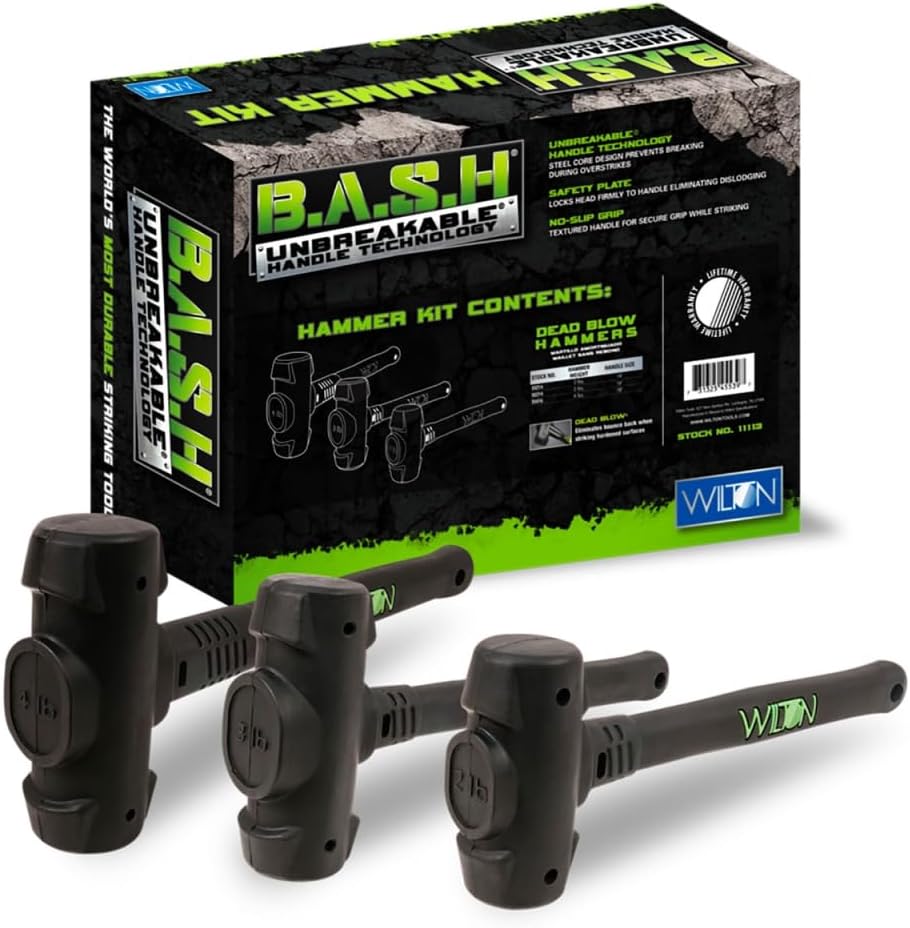 B3081217 Wilton B.A.S.H Dead Blow Hammer Kit