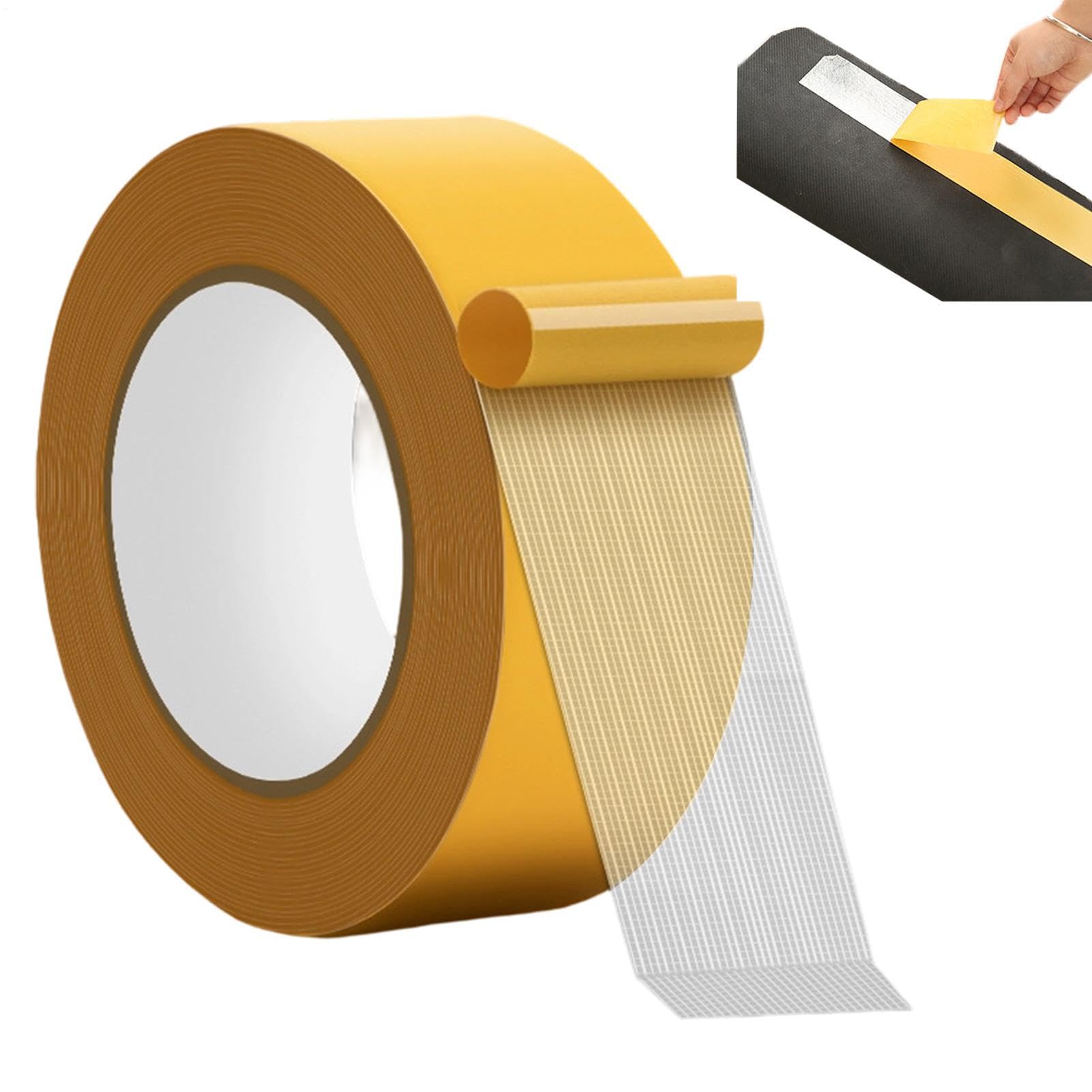 Double Sided Fabric Tape - Clear Strong Removable Multipurpose