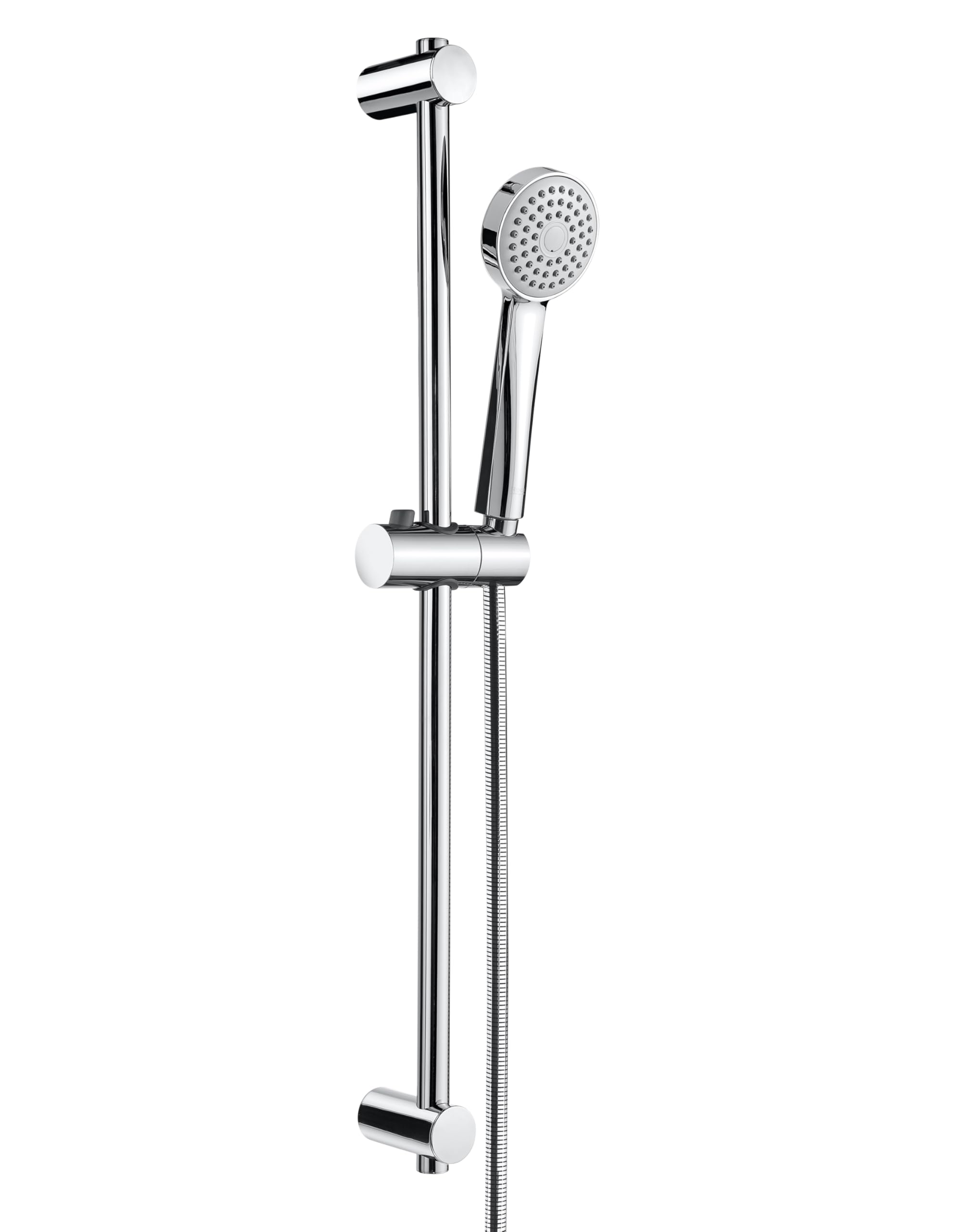 Roca,Stella,Kit de ducha. Incluye ducha de mano de 80 mm de 1 función, barra de 700 mm, soporte regulable para ducha de mano y flexible de PVC de 1,70 m,A5B9403C00