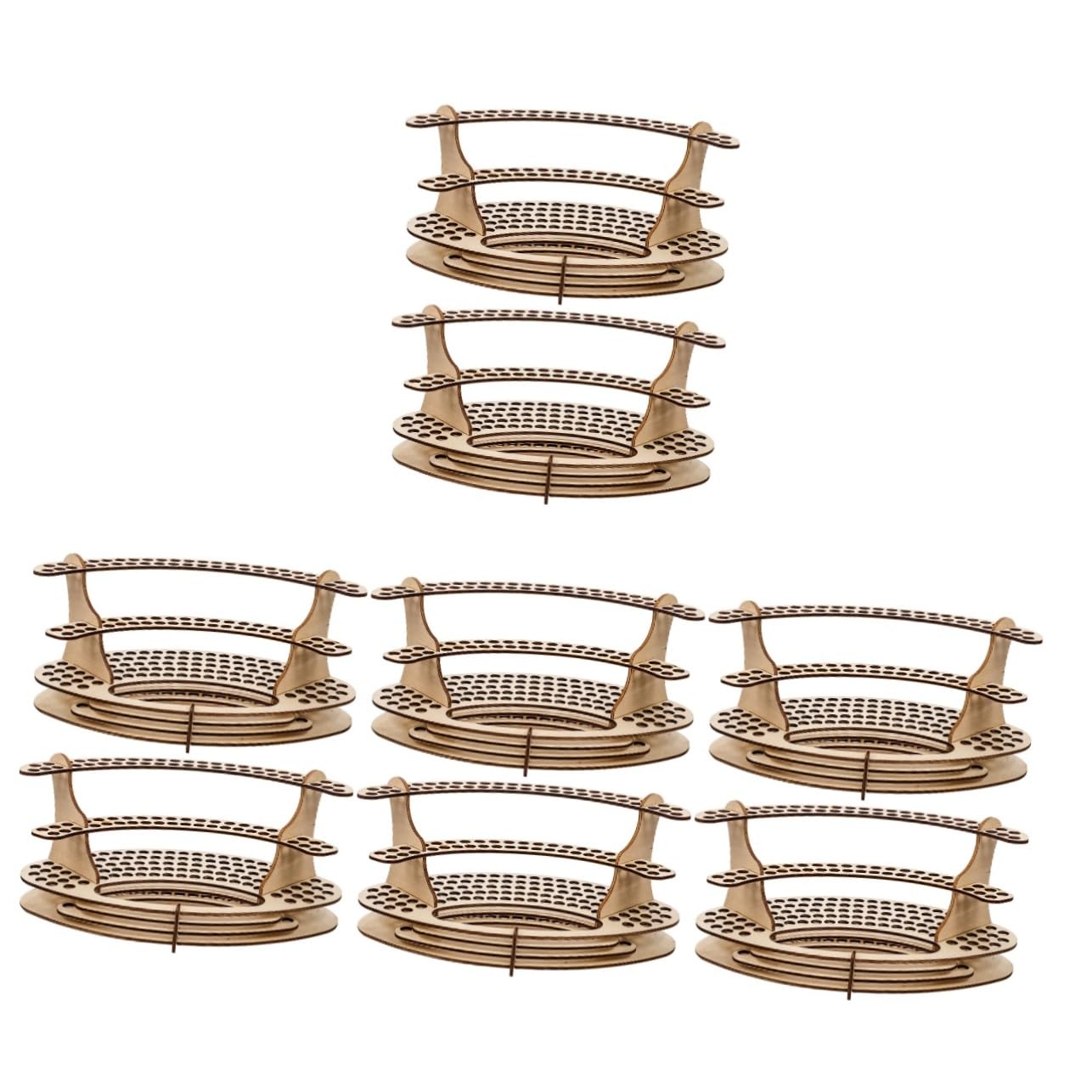 HOMSFOU 4 Set Portapenne Per Scrivania Organizer Per Penne E Design Per Ufficio E Casa Stoccaggio Per Cancelleria 2 Pezzi*4