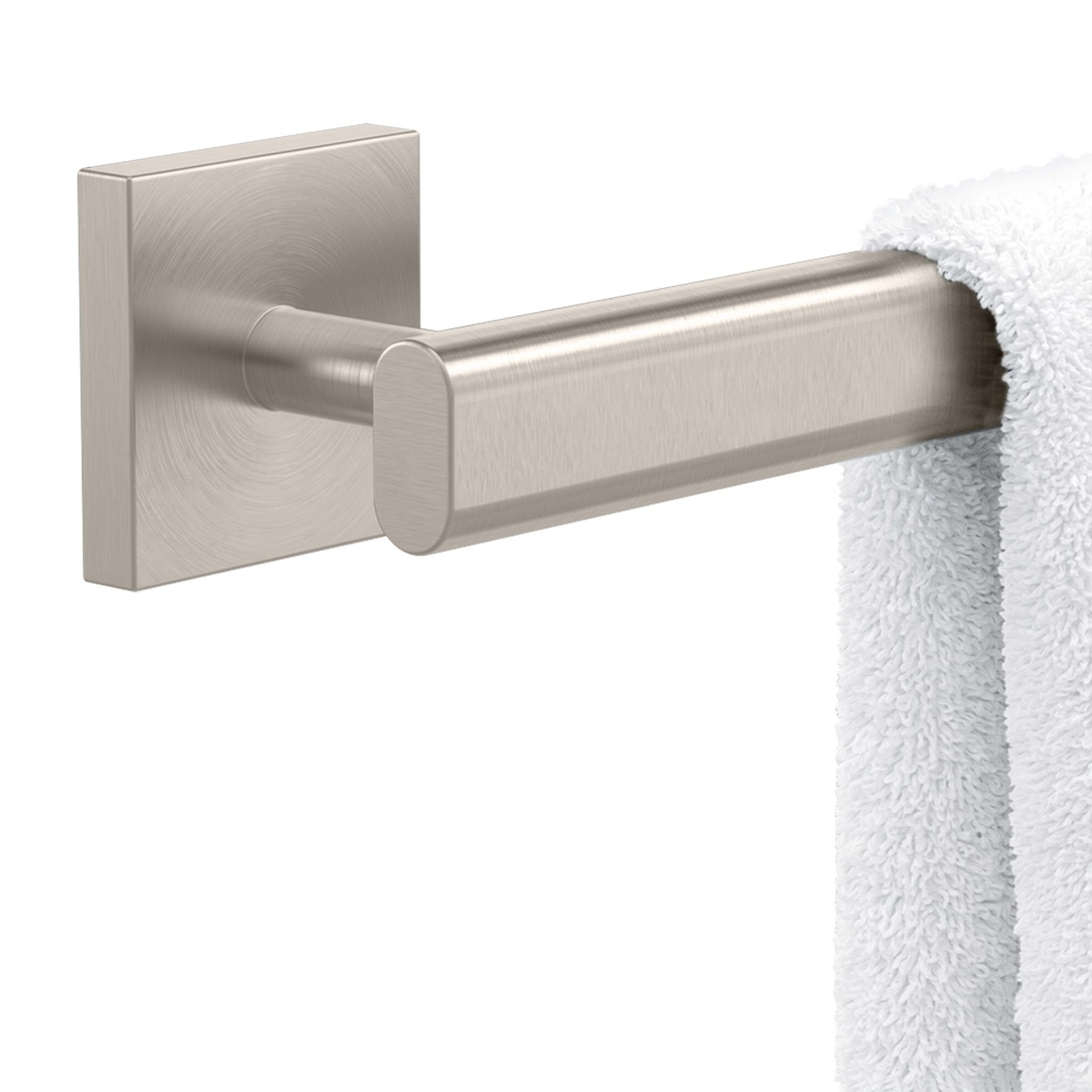 Gatco 4070 Elevate 24" Towel Bar, Satin Nickel