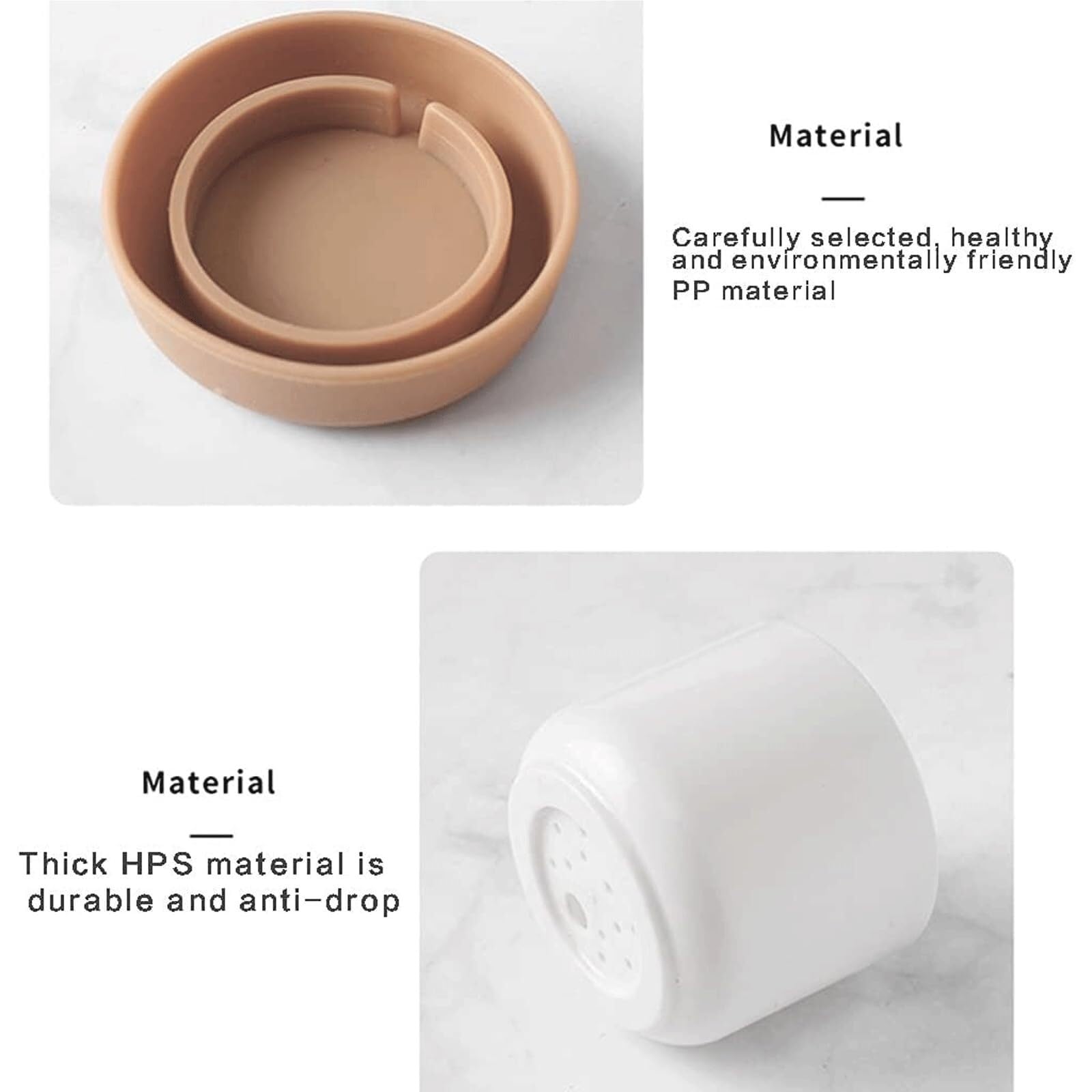 Jardinières décoratives Lot de 2 Pots Fleurs à arrosage Automatique, en Plastique Les indispensables du Jardin(#L)