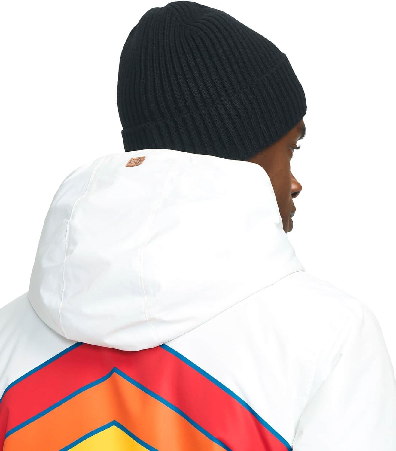 Tipsy Elves Ski Jackets for Men - Fun Colorful Apres Ski Outerwear Hooded Waterproof Snow Jackets for Adults