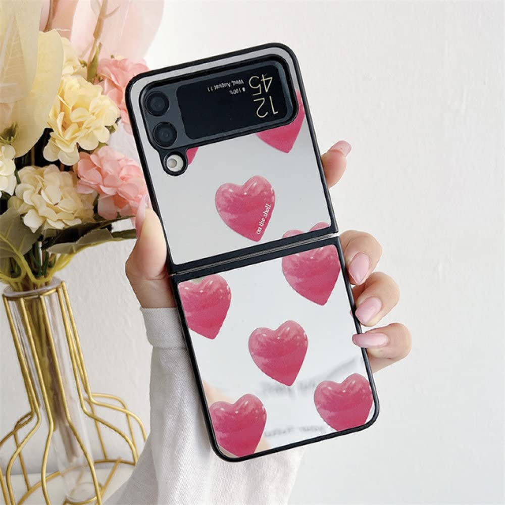 Coque miroir Samsung Z Flip 4 antichoc avec astronaute mignon