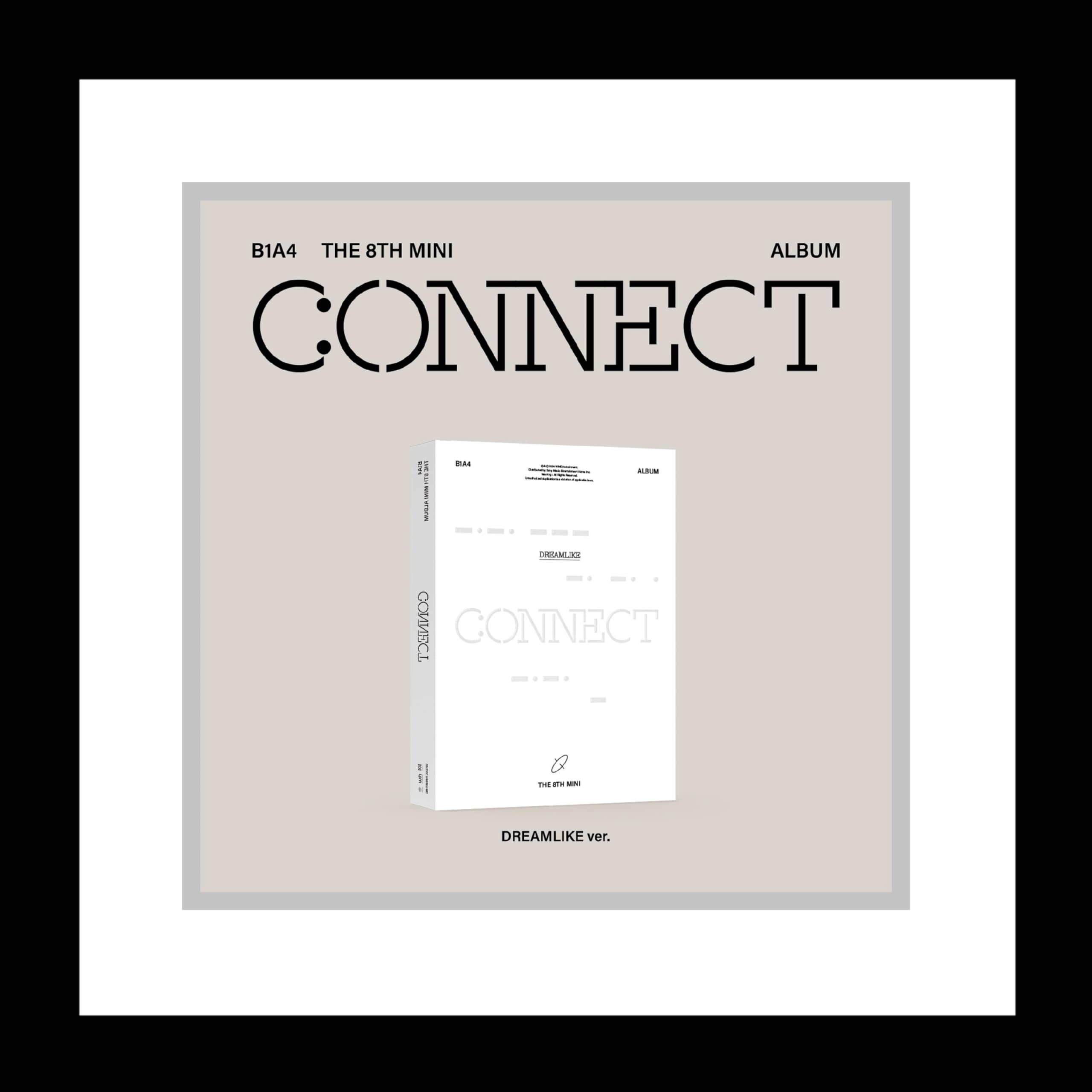Album photo B1A4 CONNECT 8th version standard avec photocard