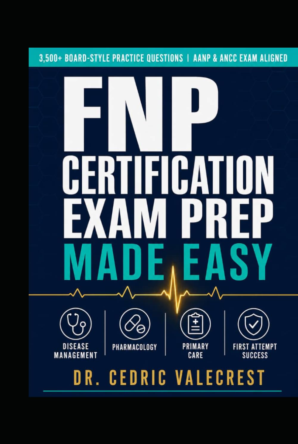 FNP Certification Exam Prep Made Easy: 3,500+ Board-Style Practice Questions with Rationales, Disease Management, Pharmacology, and Primary Care ... AANP and ANCC Boards on the First Attempt