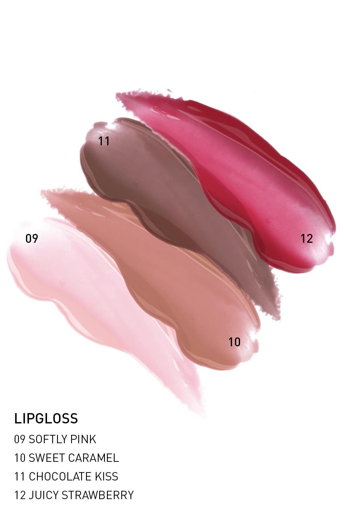 ALIX AVIEN Uzun Süre Kalıcı Yapışkan His Bırakmayan Nemlendirici Dudak Parlatıcısı - Lipgloss 10 Sweet Caramel