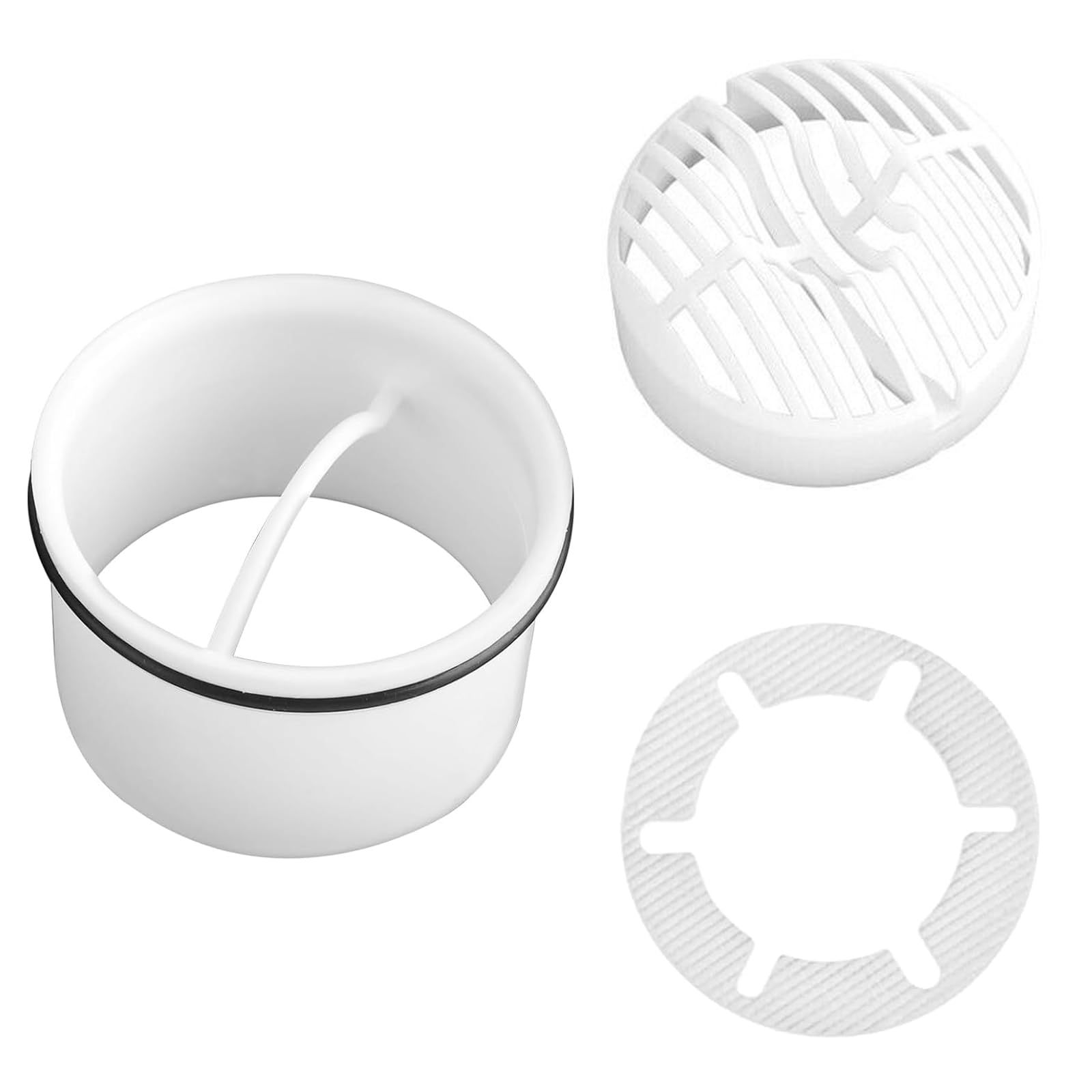 Shower Drain Hair Catcher for Bathroom Practical Kitchen Sink Covers Food Catcher Vegetable Washing Basin Accessories Hygienic Hair Strainer