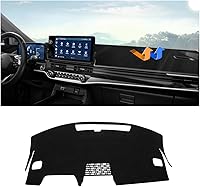 Vista 25 de Autorder - Tapete para salpicadero para 2007-2013 Chevy Chevrolet Silverado/GMC Sierra con dos guanteras, accesorios, cubierta de salpicadero