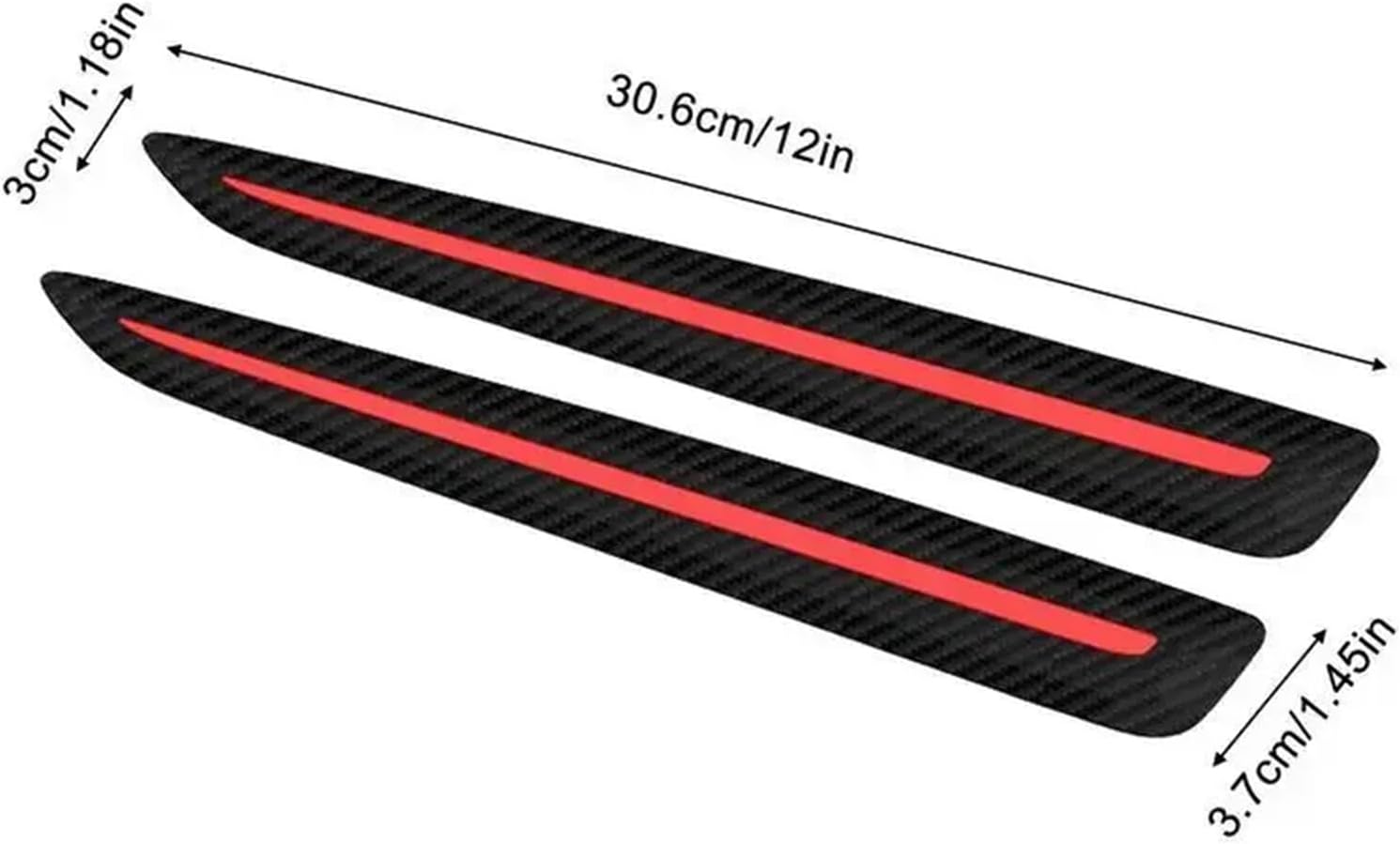 2Pcs Door Strip Collision Protection