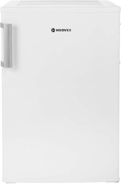 Hoover HVTL542WHKN Freestanding Undercounter Fridge, 125L Total Capacity, 55cm wide, White
