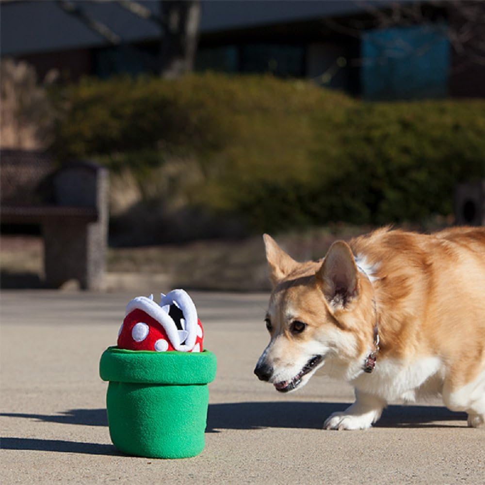 Amazon Co Jp パックンフラワー パペット人形 ぬいぐるみ スーパーマリオブラザーズ 並行輸入品 おもちゃ