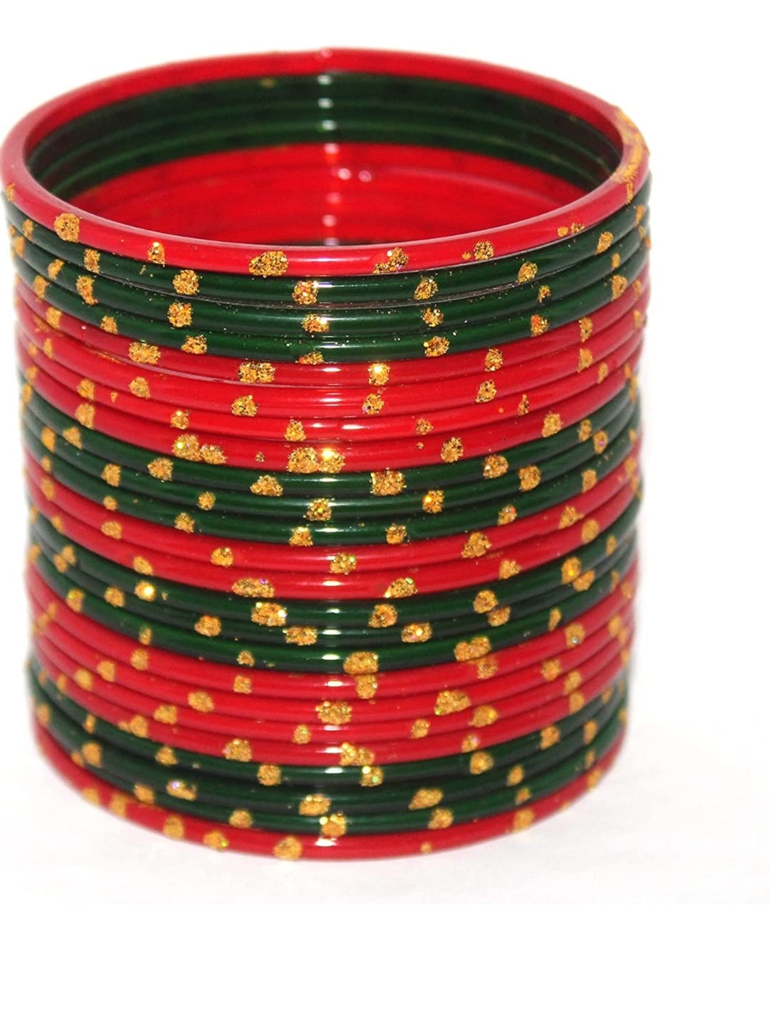 A R Bangles Red and Green traditional Designer glass bangles set for women/girls festive occasion jewellery(Pack of 24 Bangles). (2.12) (B08KTBZB8M) Amazon Price History, Amazon Price Tracker
