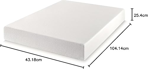 Miniatura 26 de Best Price Mattress - Colchón matrimonial de 6 pulgadas en una caja, espuma viscoelástica de té verde, color blanco