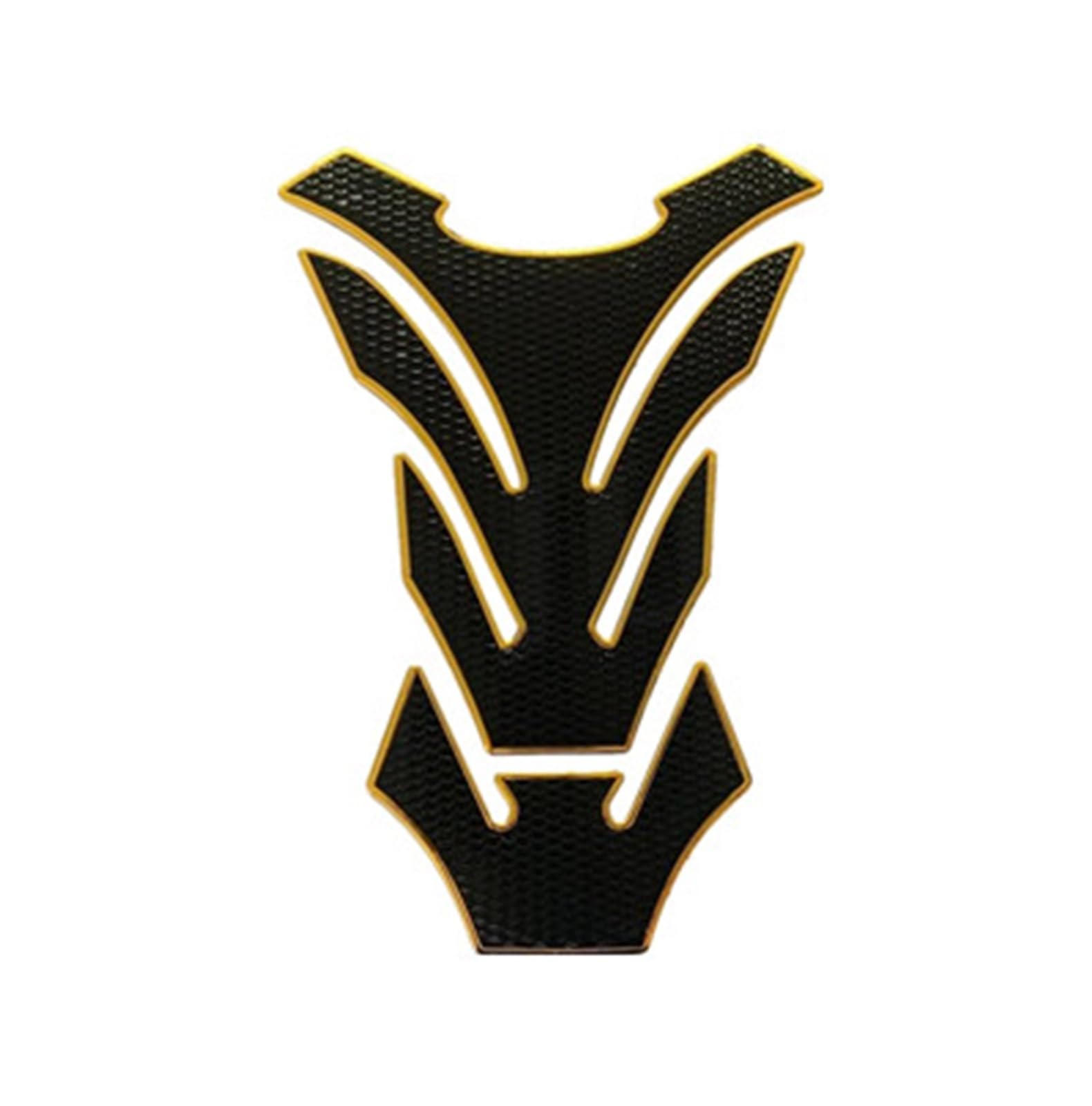 Chrome Fuel Tank Pad Gas Cap Cover Sticker Decal for Suzuki GSXR 600/750/1000 GSX1300R GSXS1000 GSXS750 SV1000 SV650(Gold Pad Sticker)