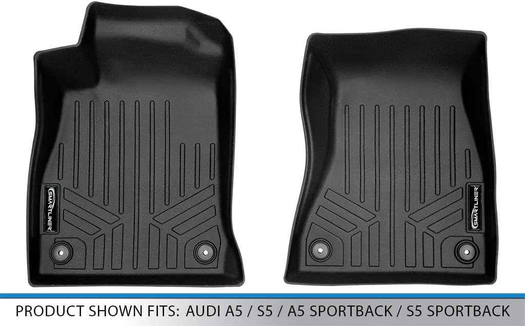 MAXLINER Floor Mats 1st Row Liner Set for 2018-2025 Audi A5 / S5 - Image 4