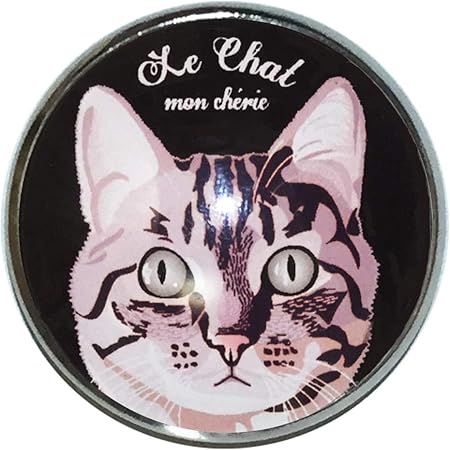 Amazon 猫 ピンバッジ 猫ピンバッチ ねこピンズ おすまし La Chat 猫イラスト Cat Pins ブローチ 通販
