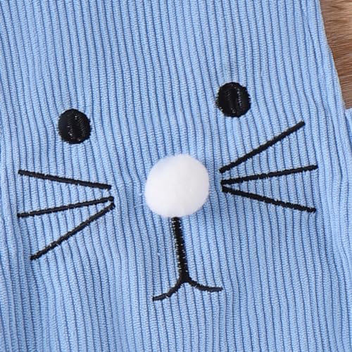 Disfraz de bebé conejo sin mangas para Pascua miniatura 6