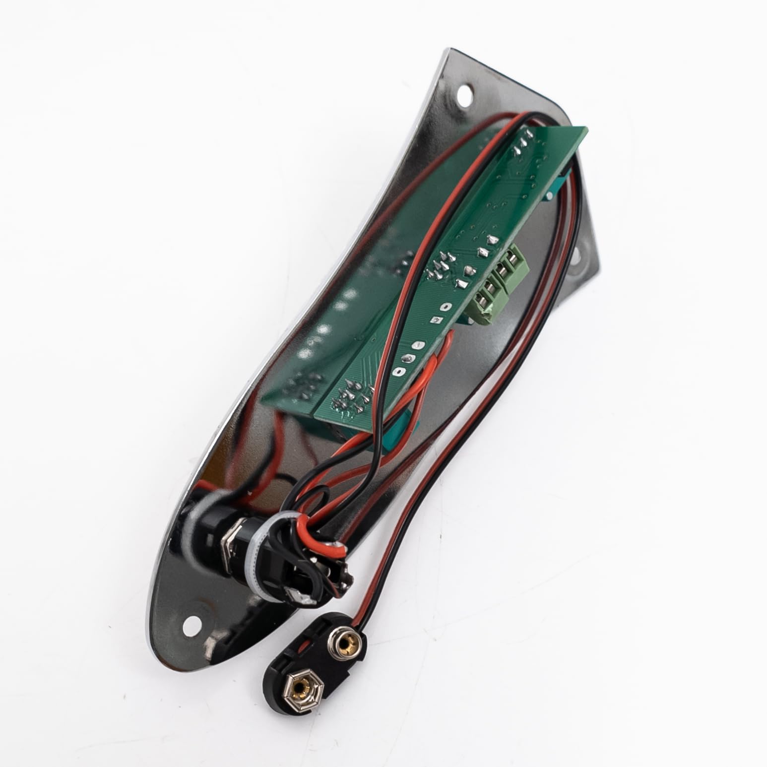 Placa de control precableada, placa de control cargada, arnés de cableado, kit de actualización de preamplificador de graves conmutable activo/pasivo para Fender Jazz Bass piezas de repuesto para bajo