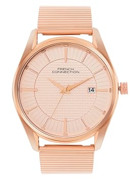 French Connection Rose Dial Analog Watch for Men - FCN056B