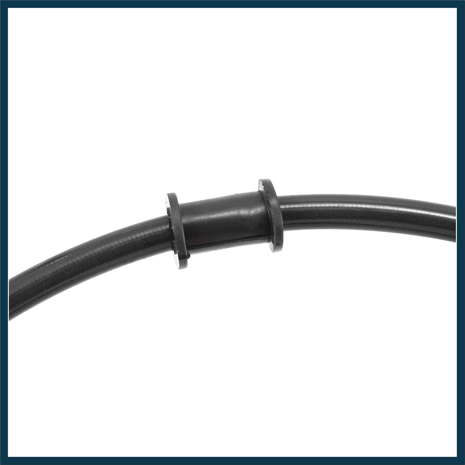 74.80" Length 10mm ID Motorcycle Hydraulic Brake Line Oil Hose Pipe Stainless Steel Braided Cable for ATV Motocross Sport Bikes Black Automotive Parts