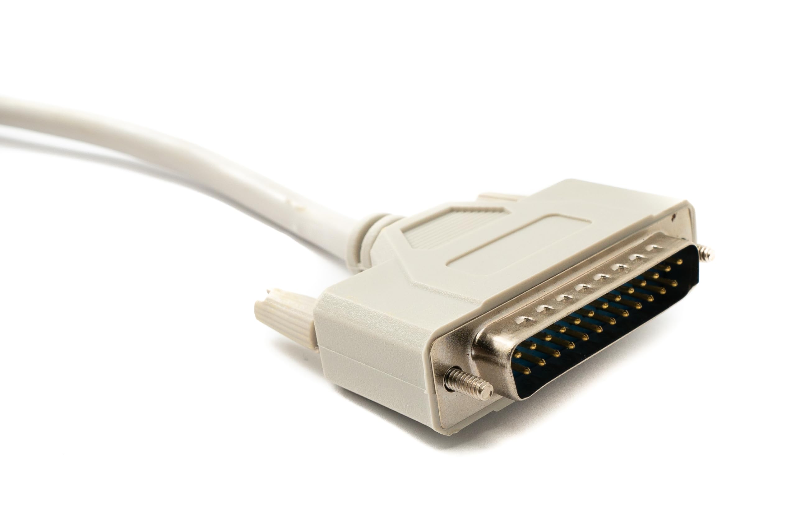 System-S D Sub Cable 10m 25pin maschio a femmina RS530 DB25 adattatore grigio