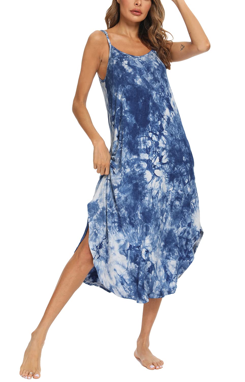 AVIIER Camisones 100% Algodón Para Mujer Vestido De Colombia