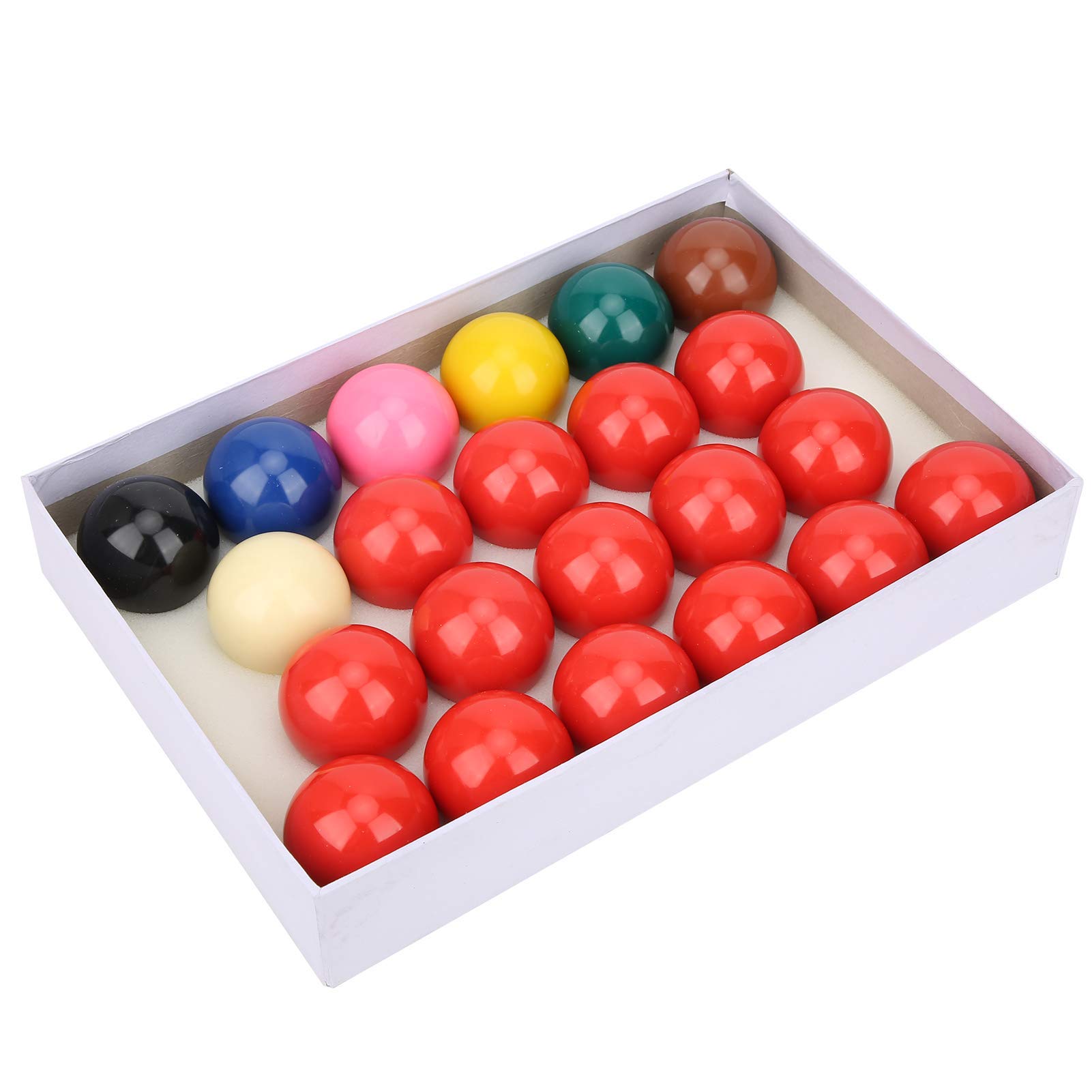 VGEBY Snooker Billardkugeln Cue Balls in Standardgröße 52,2 mm (22 Stück)