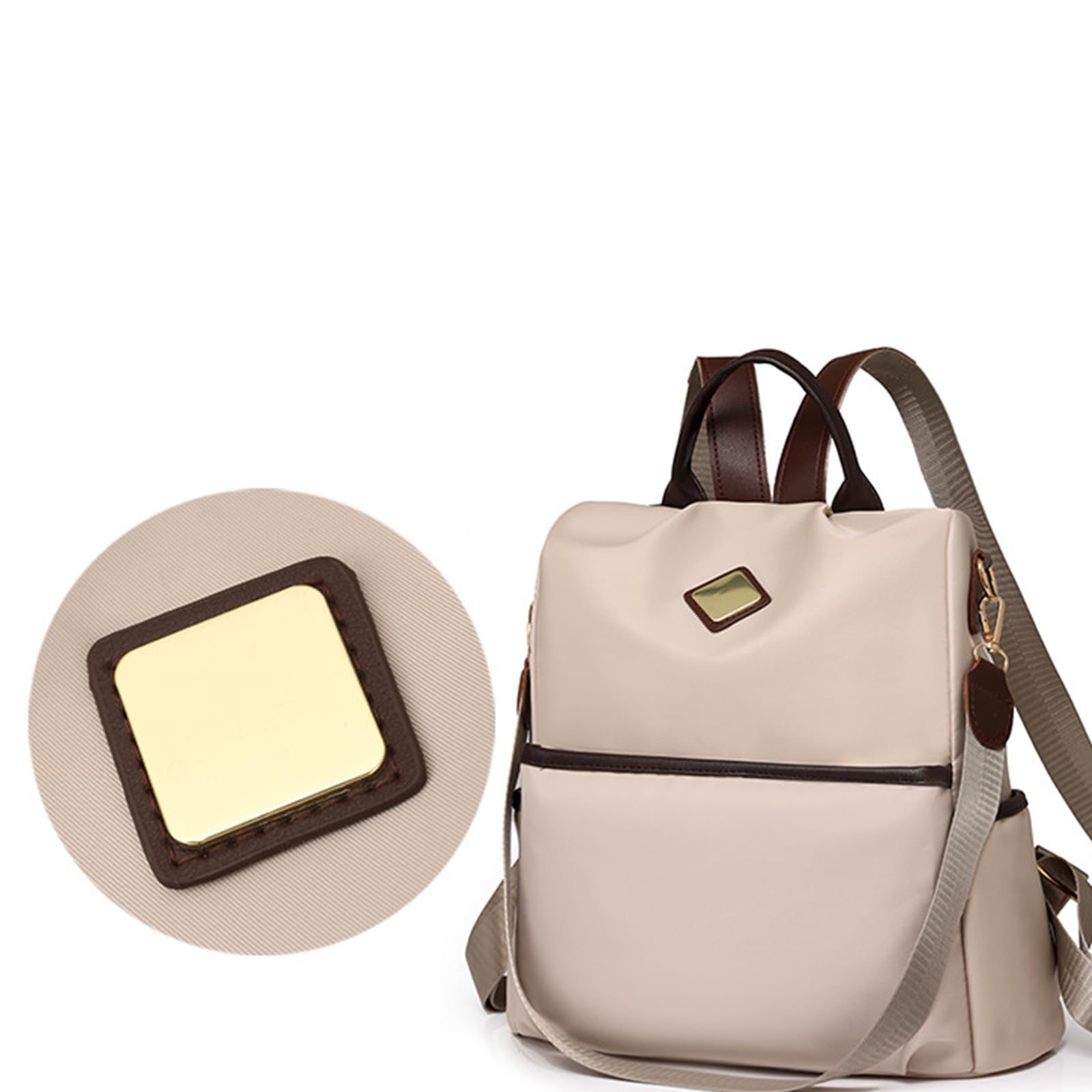 1008 Backpack Purse Travel Anti-Theft Backpack Nylon Waterproof Daypack Amazon.com: WEISUYUUS Anti Theft Backpack Purse for Women  main image 2