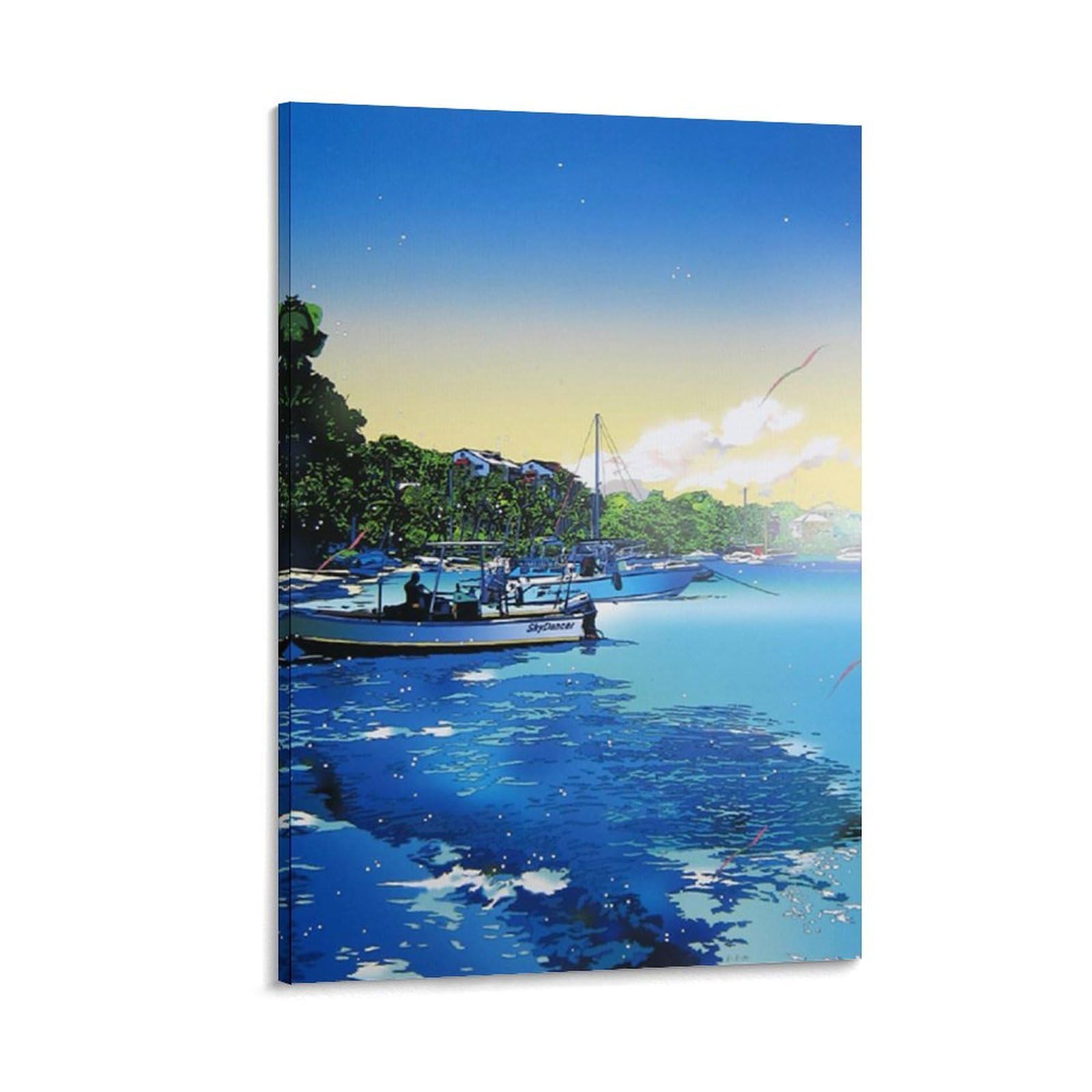 Amazon.co.jp: 鈴木英人 イラストレーション芸術 ハワイ 風景 海の景色